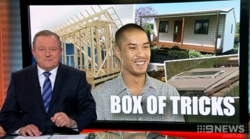 Channel 9 News Features iBuild Lekofly Flat Pack Homes