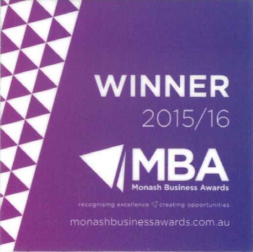 2016 Monash Business Awards Annual Gala Dinner - iBuild wins Innovation Award