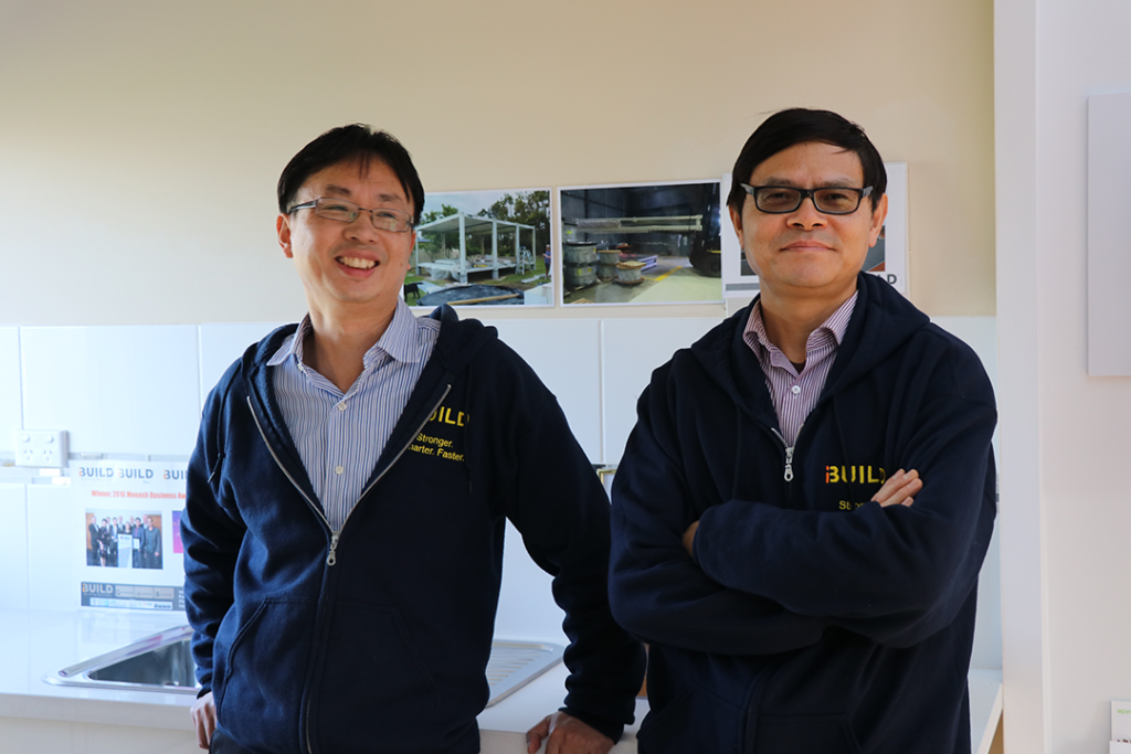 iBuild Building Solutions photo 5 - Jackson Yin Managing Director and Michael Zeng Director